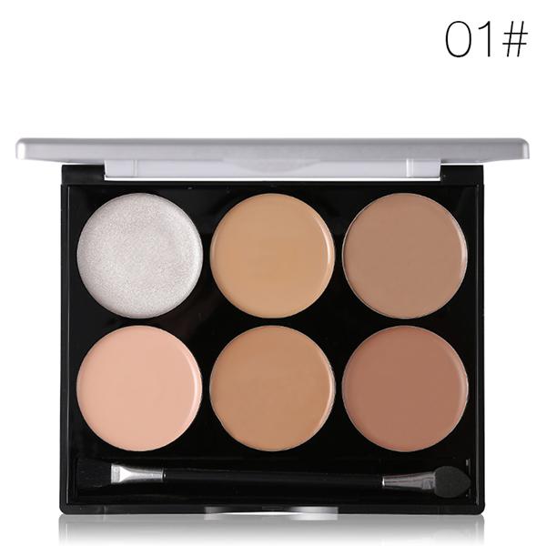 Netmeds | Miss Rose 6 Color Ultra Makeup Base Palette 7601 - 036N 01 21 gm