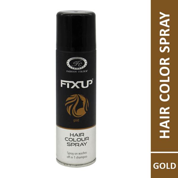 Fashion Colour Hair Colour Spray, Gold 150 ml