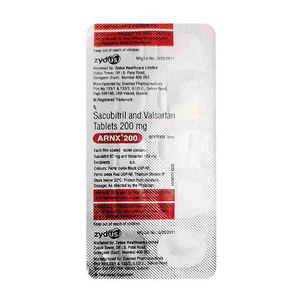Netmeds | ARNX 200 Tablet 10's