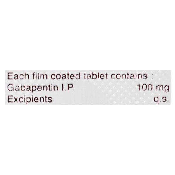 GABATOR 100 Tablet 10's - Epilepsy/Convulsion-Ant