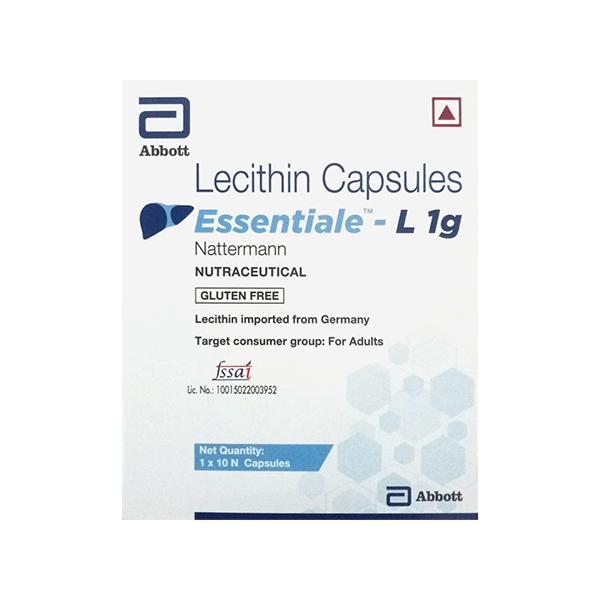 Netmeds | ESSENTIALE L GLUTEN FREE 1g Capsule 10's
