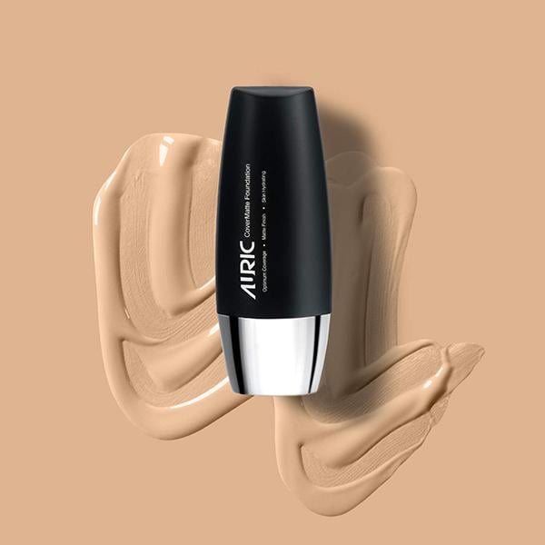 Auric CoverMatte Foundation Light Tan 1104 30 ml - Foundation