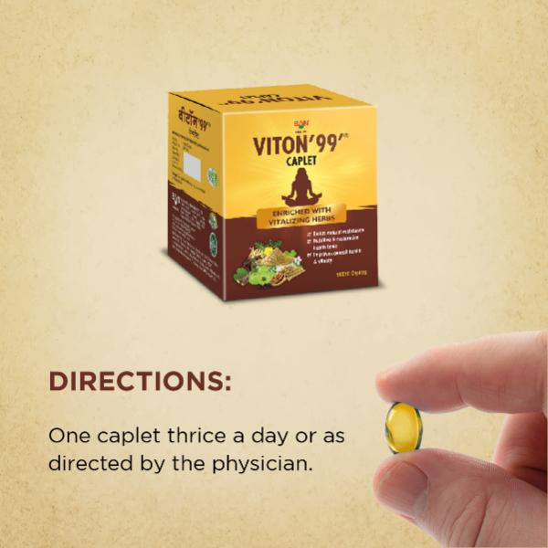 Ban Labs Viton 99 Caplet (Pack of 10 x 10's) - Speciality Medicines