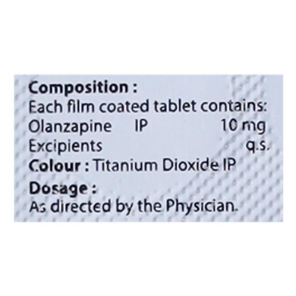 OLANZAC 10 Tablet 10's - Psychosis-Ans