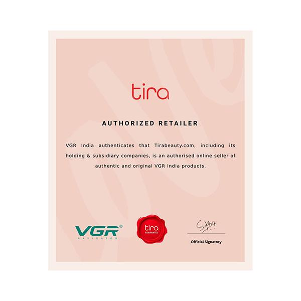 VGR V-568 Ionic Hair Straightener Brush with 5 Temperature Settings 1's - Straighteners