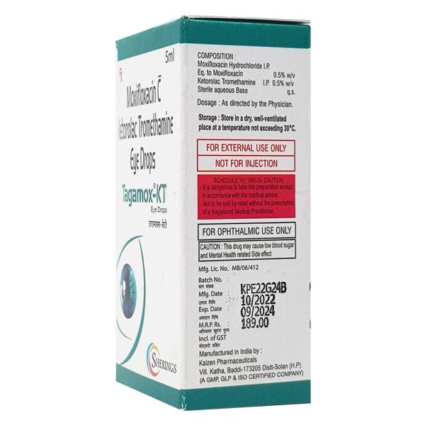 TAGAMOX KT Eye Drops 5ml - Eye Infections-Eaa
