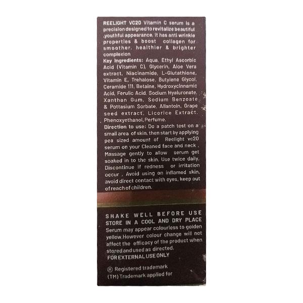 REELIGHT VC 20 Serum 30ml - Wrinkle/Anti Ageing-Oth