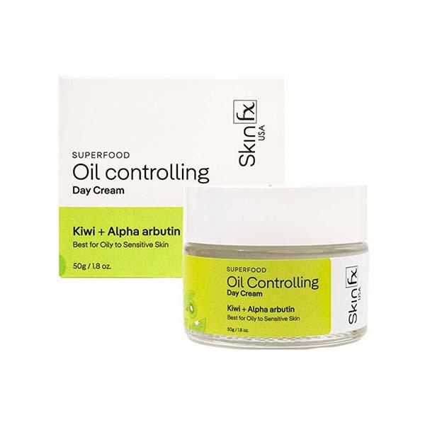 Skin Fx Superfood Oil Controlling Day Cream Best Moisturiser for Oily and Sensitive Skin 50 gm