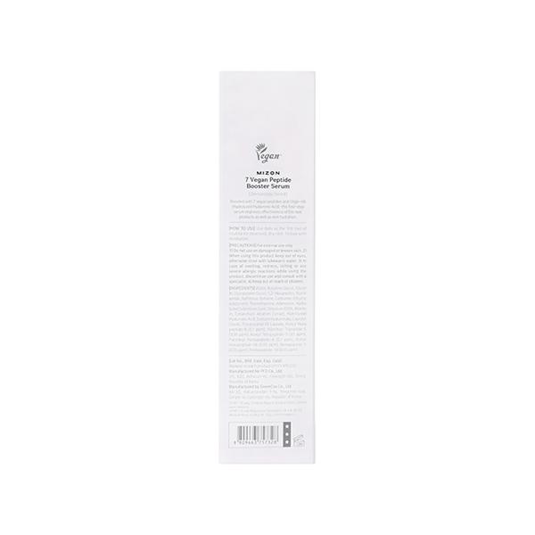 Mizon 7 Vegan Peptide Booster Serum 150 ml - Face Gels