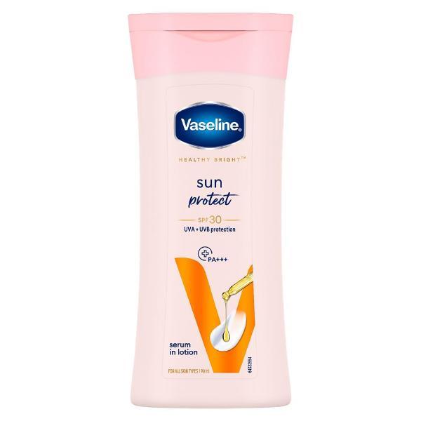 Netmeds | Vaseline Healthy Bright Sun Protect SPF 30 Pa+++ UVA+UVB Protection Body Lotion 90 ml