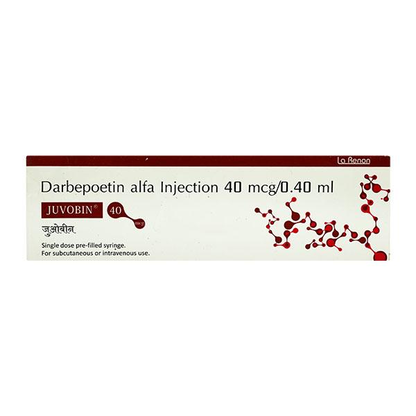 Juvobin 40mcg Injection(Pfs) 1'S - Haematopoiesis-Hae