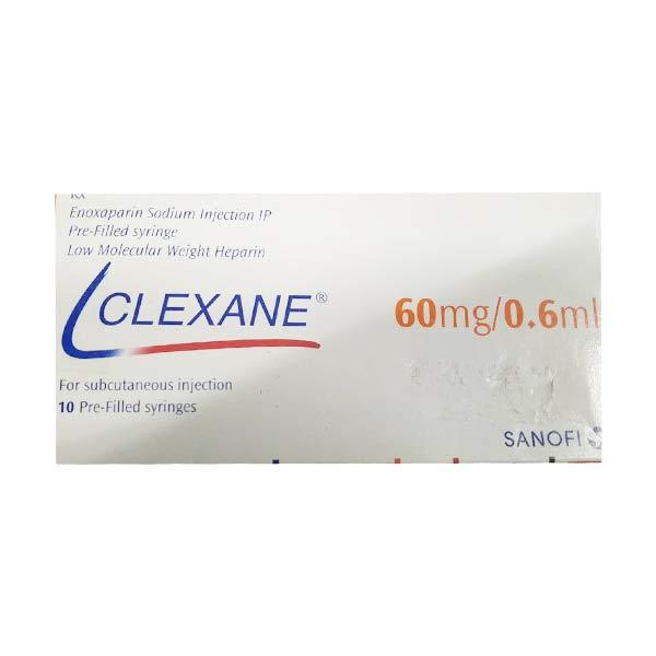 CLEXANE 60mg Prefilled Syringe(Pfs) 10X0.6ml - Blood Clot-Ant