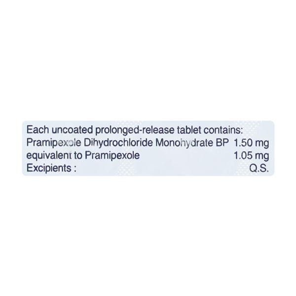 Pramirol SR 1.05mg Tablet 10'S - Parkinsonism-Apd