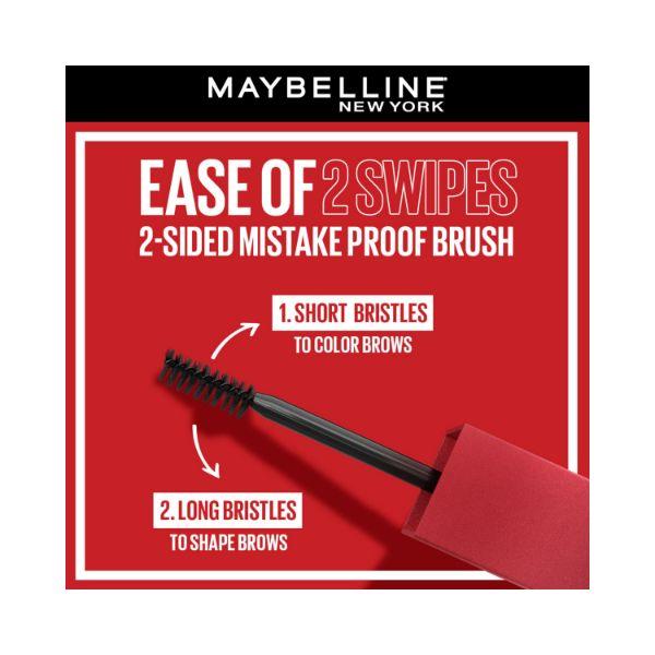Maybelline Tattoo Brow 3 Day Styling Brow Gel Grey Brown Semi-Permanent Tinted Eyebrow Gel 6 ml - Eyebrow Pencils & Enhancers