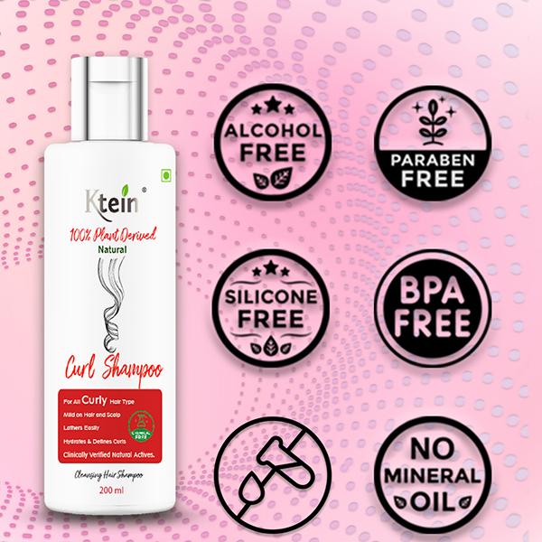 Ktein Natural Plant Derived Curl Shampoo 200 ml - Shampoos