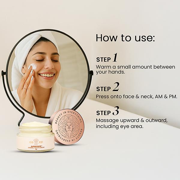 Bie - Beauty By Bie Superpower- Eternal Youth Cream 20 gm - Face Moisturizers