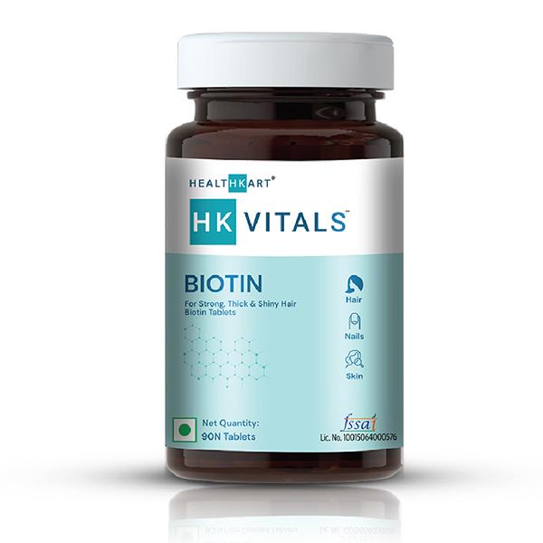 HealthKart HK Vitals Biotin Tablet 90's - Hair & Skin