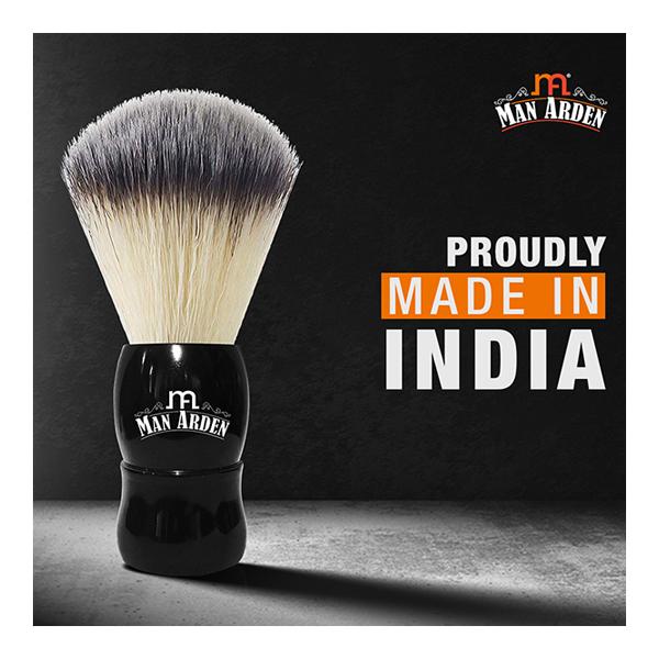 Man Arden Premium Shaving Brush - Irritation Free, High-End Bristles 1's - Shaving Brushes