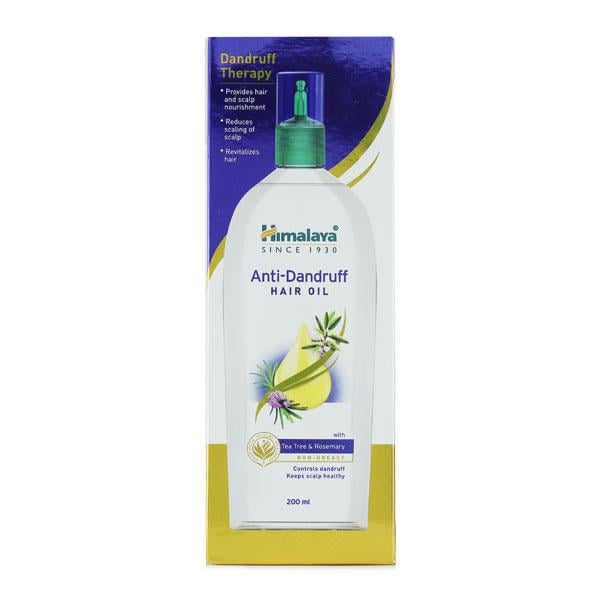 Himalaya Anti-Dandruff Hair Oil With Tea Tree Rosemary 200 ml - Hair Oils