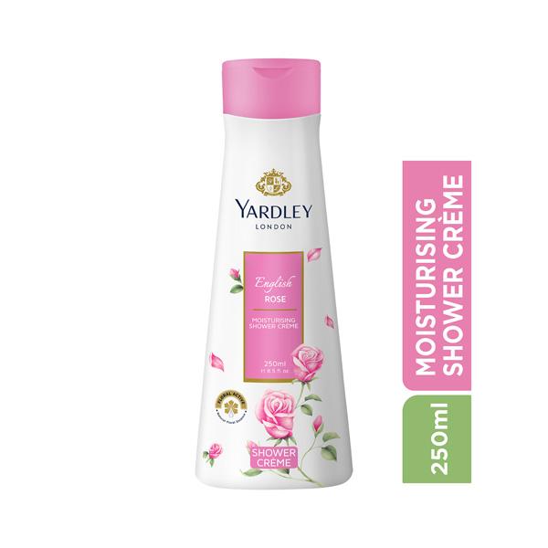 Yardley London English Rose Moisturising Shower Creme (Body Wash) 250 ml