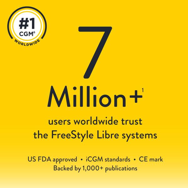 FreeStyle Libre 2 Plus Glucose Monitoring System Sensor 1's - Blood Glucose Monitors/Strips
