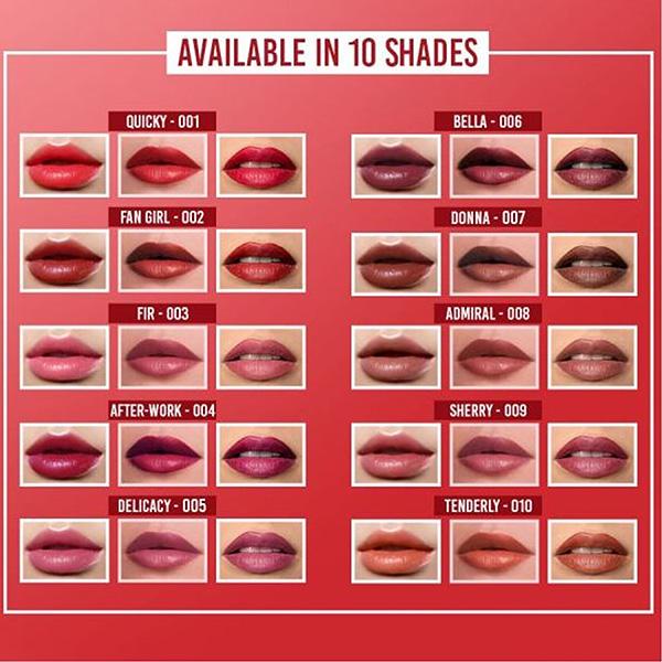Colorbar SHEERY - 009  0.8 gm - Lip Crayons