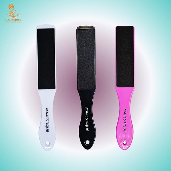 Majestique Double-Sided Foot File for Callus Removal, Smooth Feet  - Color May Vary 1's - Manicure & Pedicure Kits