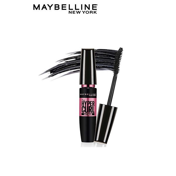 Maybelline New York Hypercurl Mascara Washable, Black 9.2 Gm - Mascaras