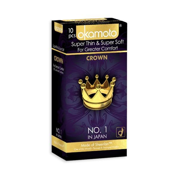 Netmeds | Okamoto Crown Condoms 10's