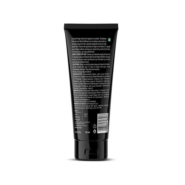 Beardo Beard Softener Daily Nourish for Men 50ml - Beard Softener