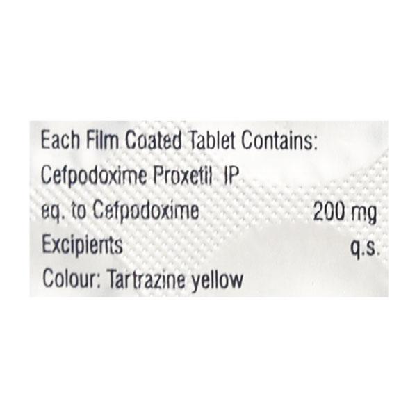 PODMON Tablet 10's - Bacterial Infections-Cep