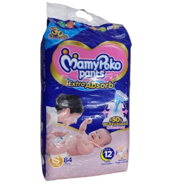 Netmeds | MamyPoko Extra Absorb Diaper Pants (S) 84's