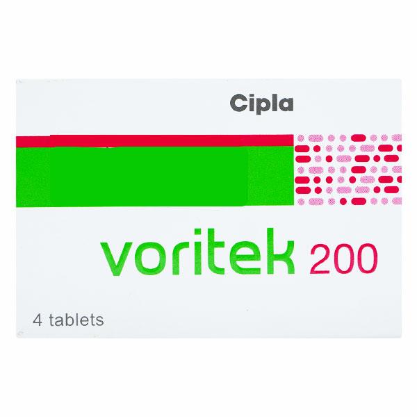 Voritek 200mg Tablet 4'S - Fungal Infections-Anf
