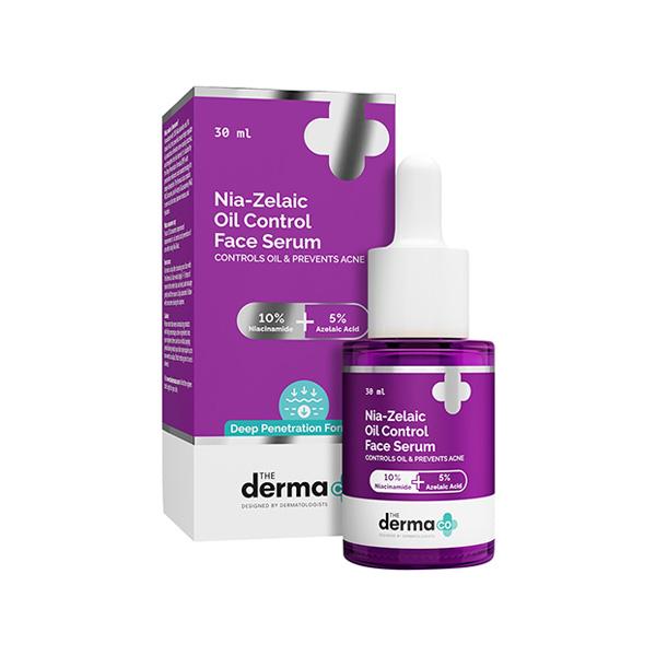 Netmeds | The Derma Co. Nia-Zelaic Oil Control Face Serum 30 ml