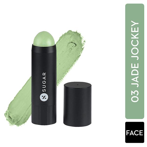 Netmeds | SUGAR Cosmetics Face Fwd Corrector Stick - 03 Jade Jockey (Green) 9 gm