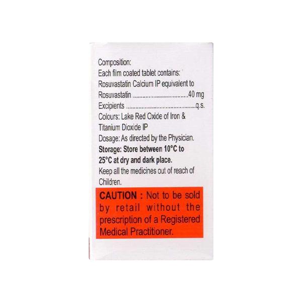 CREVAST 40 Tablet 15's - High Cholesterol-Dys