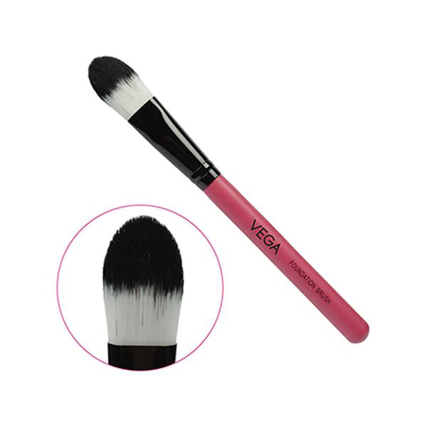 Vega Foundation Brush Pink  (MBP - 04) 1's - Face Brush
