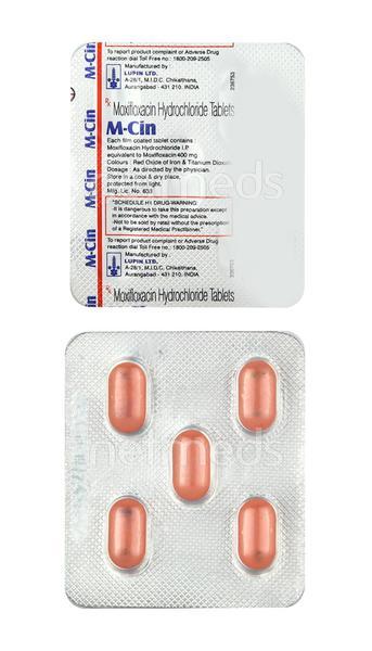M Cin Tablet 5'S - Bacterial Infections-Qui