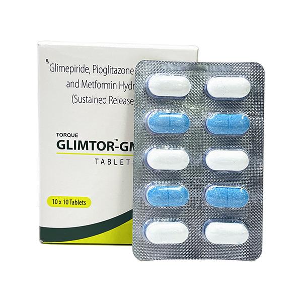 GLIMTOR GMP SR 2 Tablet 10's - Diabetes-Ant