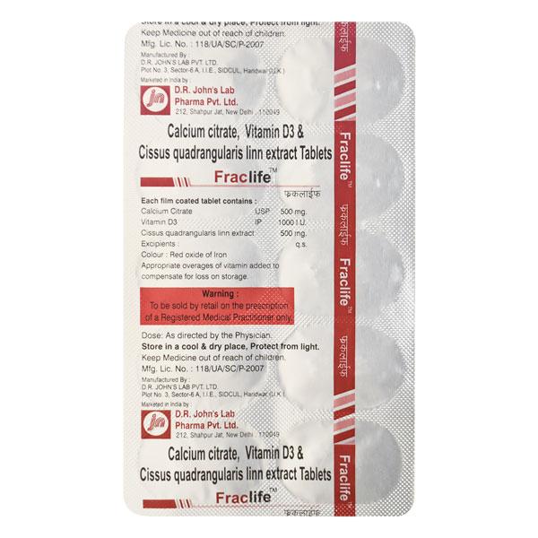 Fraclife Tablet 10'S - Supplements-Vam
