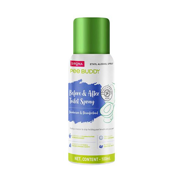 Netmeds | PeeBuddy Before and After Toilet Spray 100 ml