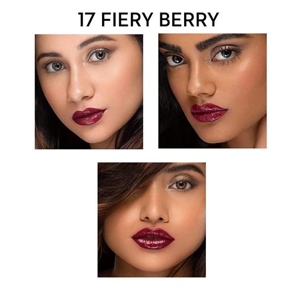SUGAR Cosmetics Smudge Me Not Lip Duo - 17 Fiery Berry (Marsala) 3.5 gm - Lipsticks