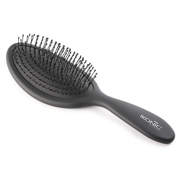 Ikonic No Knot Oval Brush - Black 1's - Hair Brushes