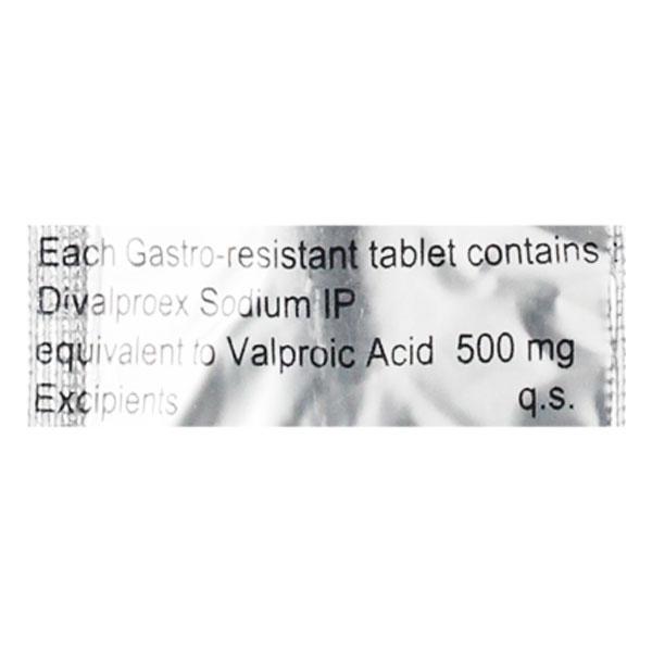 Divalpro 500mg Tablet 10'S - Epilepsy/Convulsion-Ant
