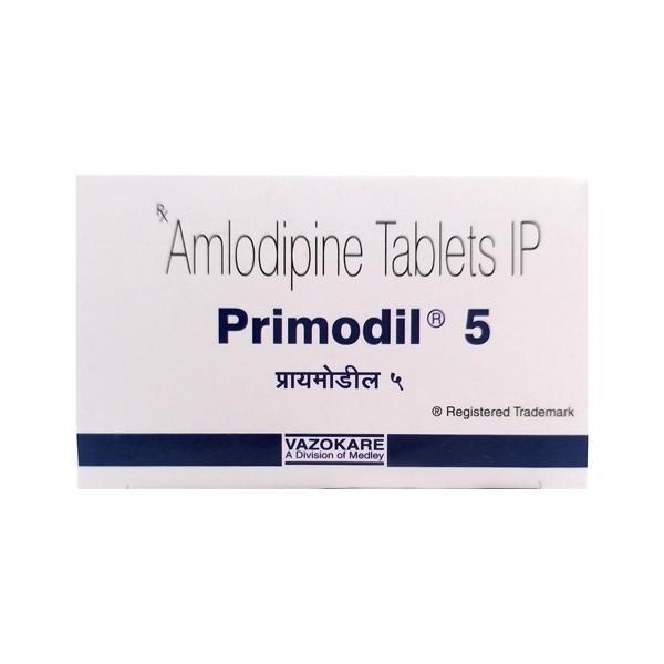 Primodil 5mg Tablet 10'S - Hypertension-Cal