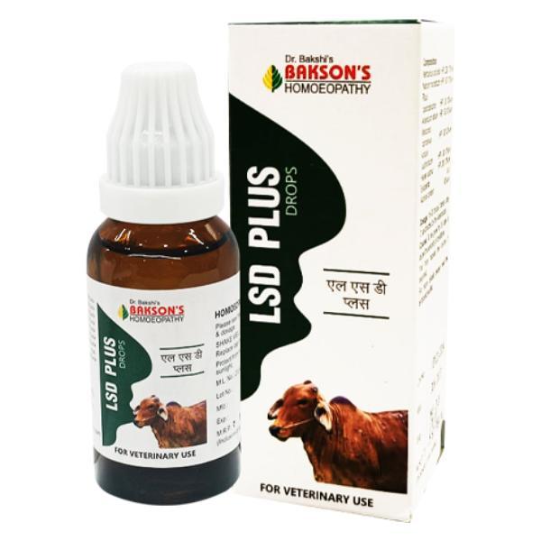 Bakson's Homoeopathy Lsd Plus Drops (Veterinary) 30 ml