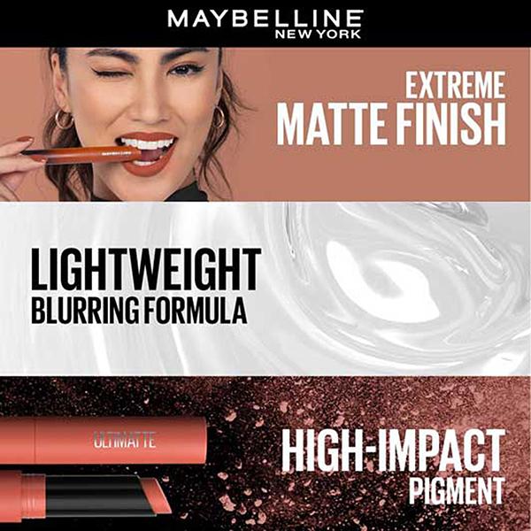 Maybelline New York Color Sensational Ultimattes Lipstick, 599 More Mauve 1.7 gm - Lipsticks