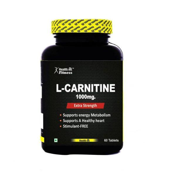 Healthvit Fitness L-Carnitine- Tablets 60's - General Health