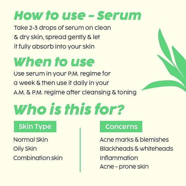 Plix The Plant Fix 10% Niacinamide Jamun Face Serum For Acne Marks & Scars For Unisex 30 ml - Face Serum