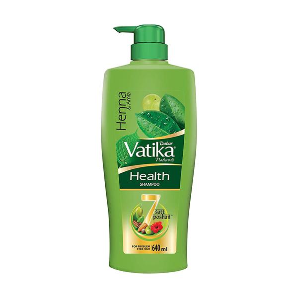 Netmeds | Dabur Vatika Health Shampoo - Henna & Amla 640 ml